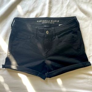 Black American Eagle Shorts